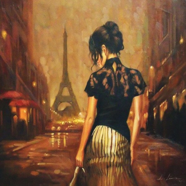 Марк Спейн девушка в Париже