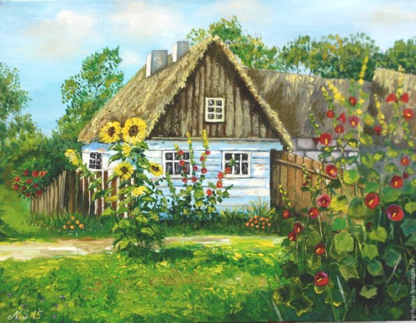 Деревенский домик