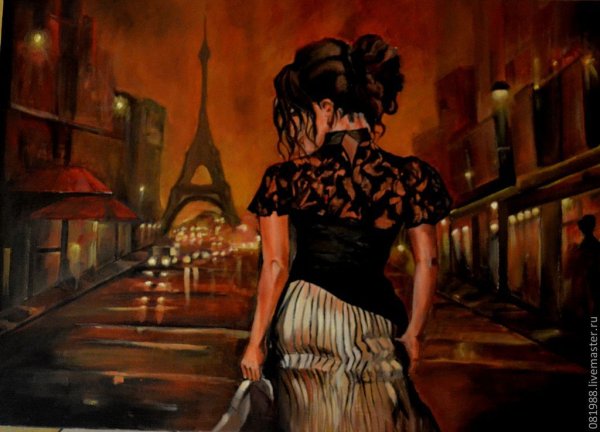 Марк Спейн девушка в Париже