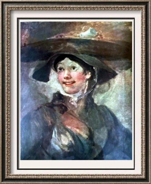 Уильям Хогарт девушка с креветками