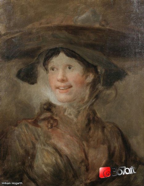 Уильям Хогарт картины продавщица креветок