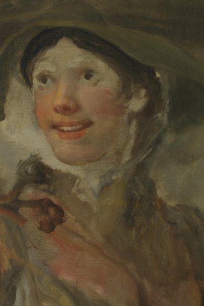 Уильям Хогарт картины девушка с креветками