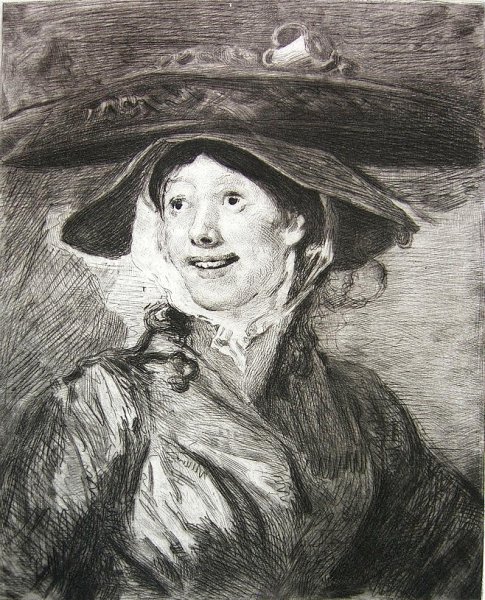 Уильям Хогарт продавщица креветок