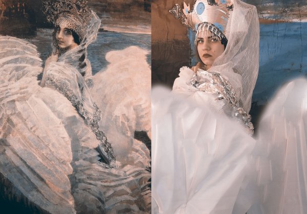 Принцесса лебедь из сказки о царе Салтане