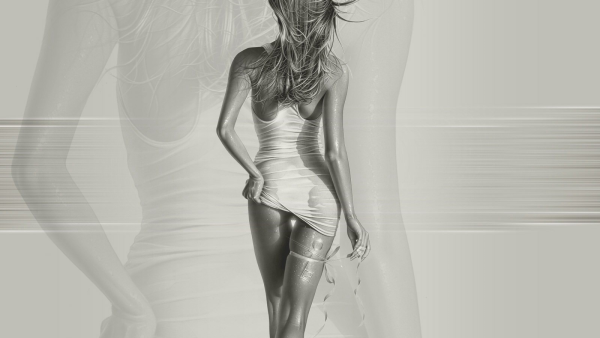 Красивая фигура девушки рисунок