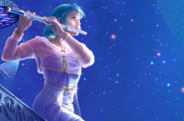 Девушка с флейтой