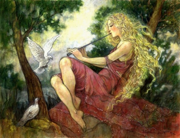 Девушка с волосами цвета льна Дебюсси