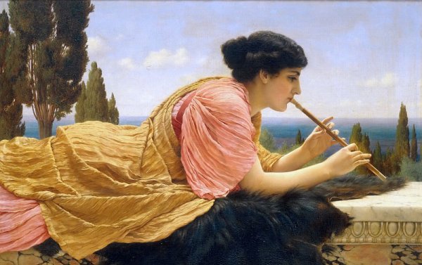 Джон Уильям годвард картина Сапфо