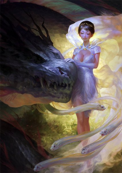 Девочка и дракон