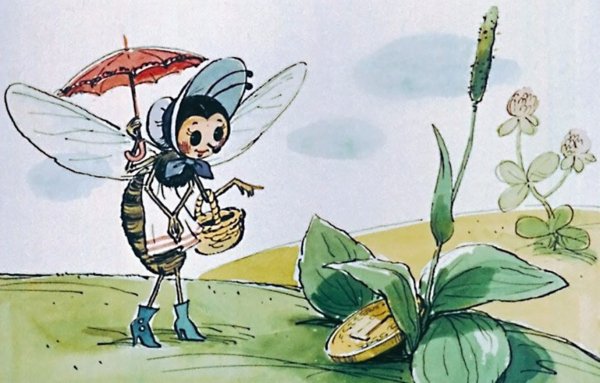 Муха Цокотуха мультфильм комар