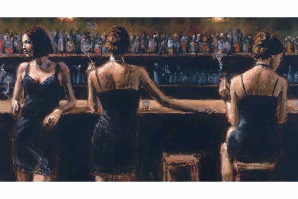 Люди у барной стойки