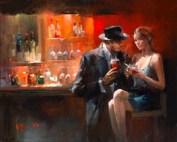 Художник Willem Haenraets танго