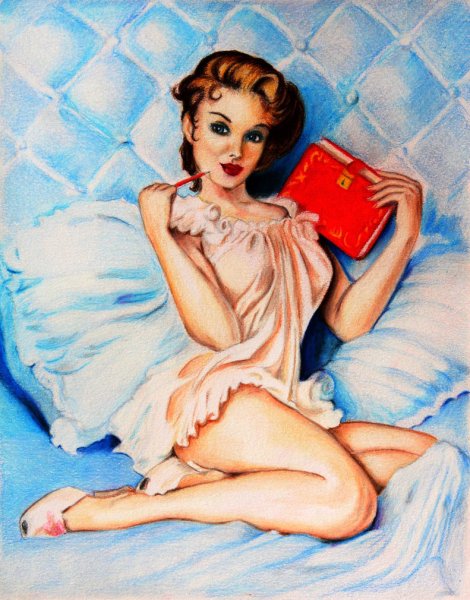 Художник Джил Элвгрен пин-ап