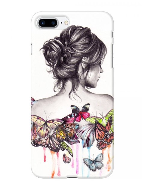 Девушка с бабочками картинки