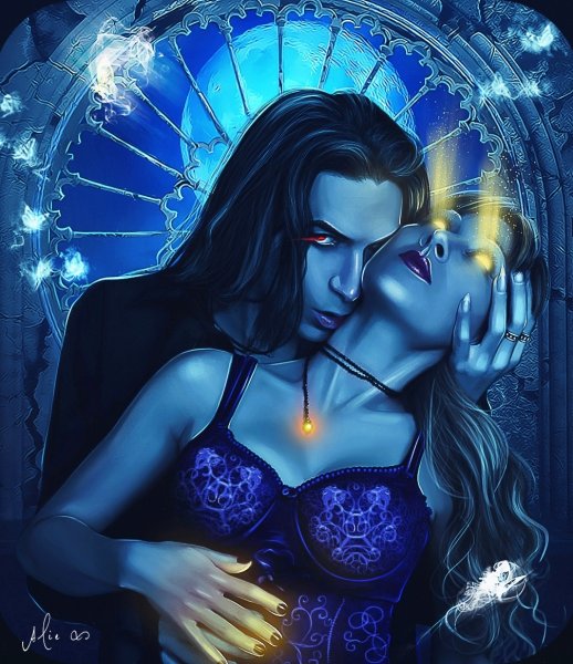 Граф Дракула вампир арт