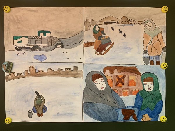 Дорога жизни глазами детей блокадного Ленинграда