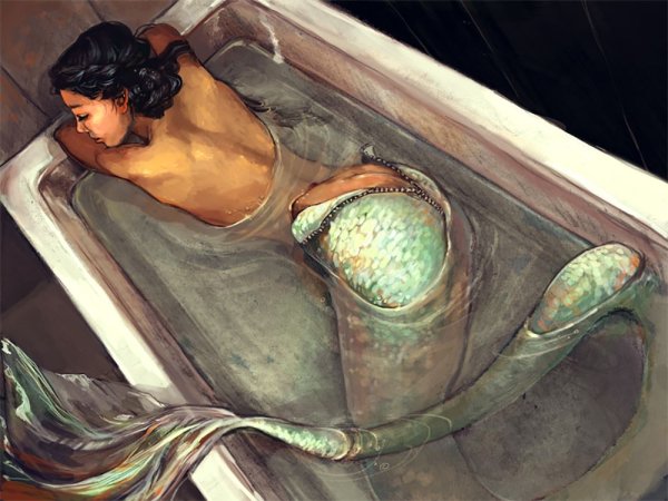 Арт в ванной