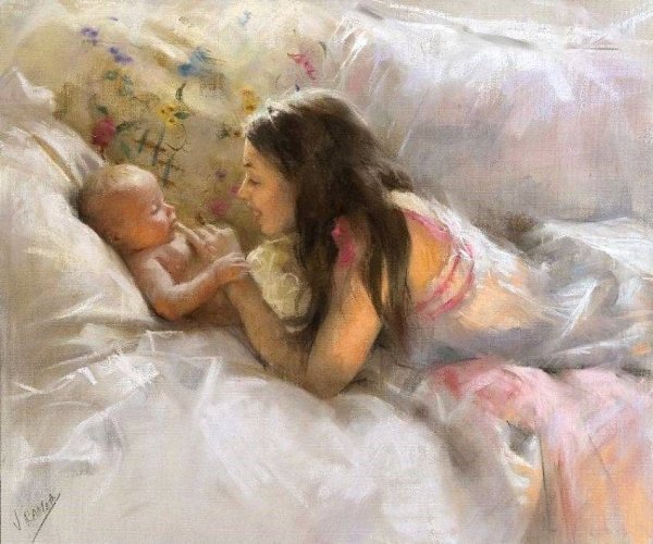 Художник Ромеро Редондо дети