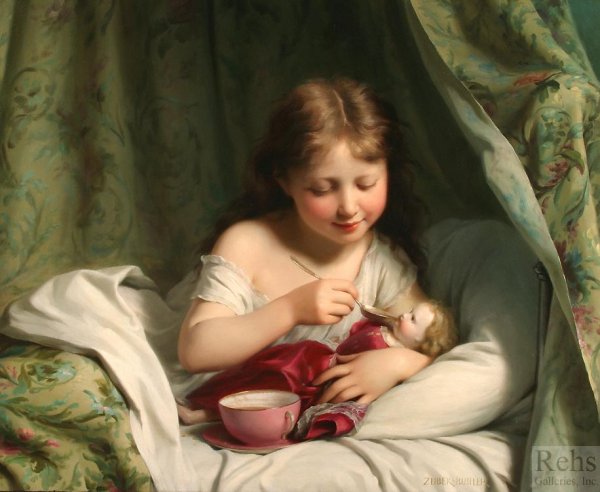 Фриц Цубер-Бюлер (Fritz Zuber-Buhler) (1822-1896) - швейцарский художник.