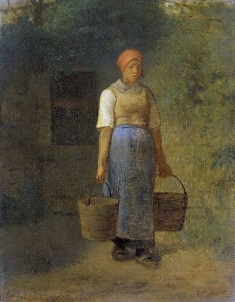 Жан-Франсуа Милле «крестьянки с хворостом», 1852