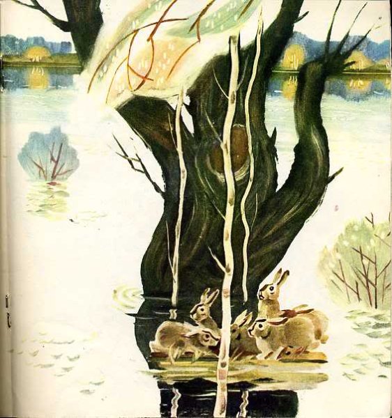 150 Лет Некрасов н а дедушка Мазай и зайцы 1870