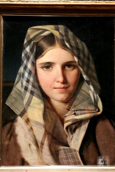 Алексей Венецианов «голова крестьянина»