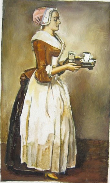 Жан Этьен Лиотар Шоколадница