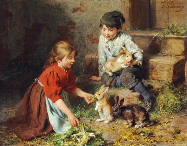 Художник Felix Schlesinger (1833–1910)