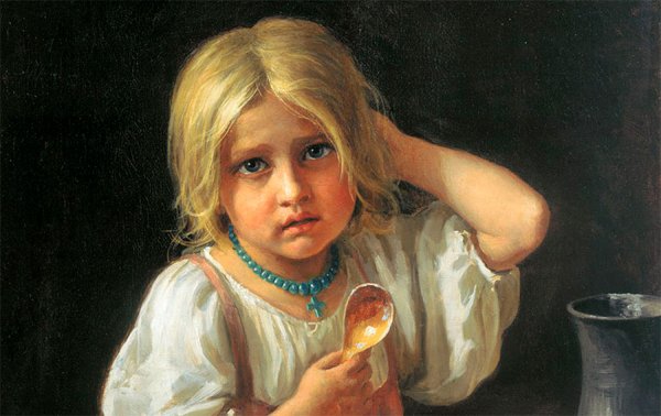 Харитон Платонов Крестьянская девочка