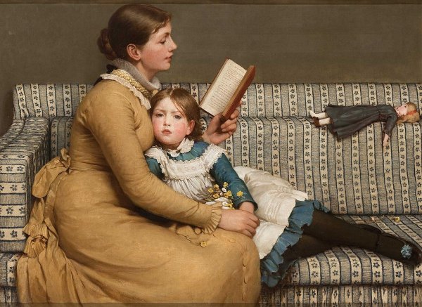 Английский художник George Dunlop Leslie(1835-1921)