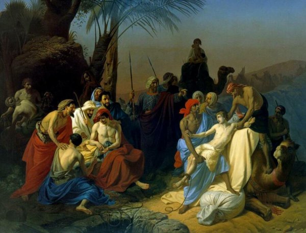 Константин флавицкий. Дети Иакова продают своего брата Иосифа