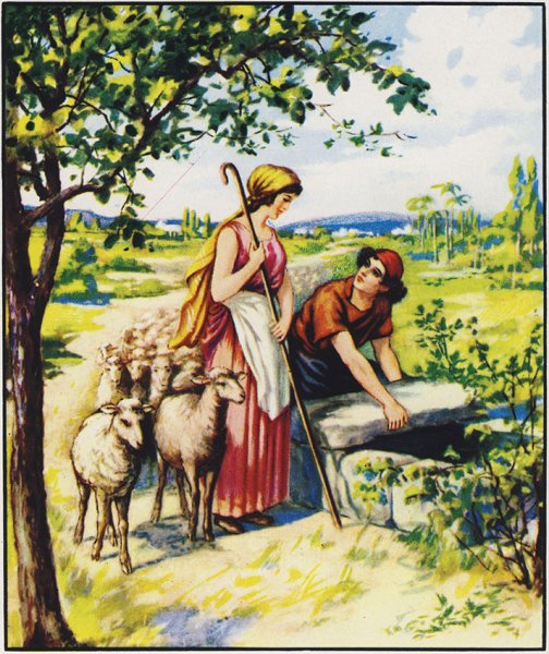 Иаков и Рахиль Библия