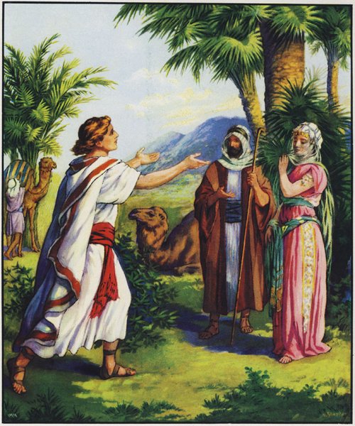 Исаак Ревекка Исав