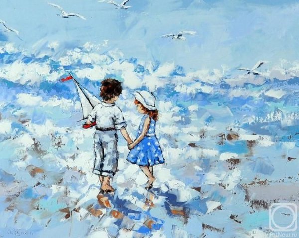 Стив Хэнкс семья у моря