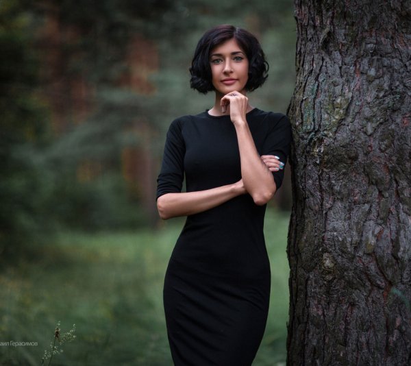 Дама в перьях