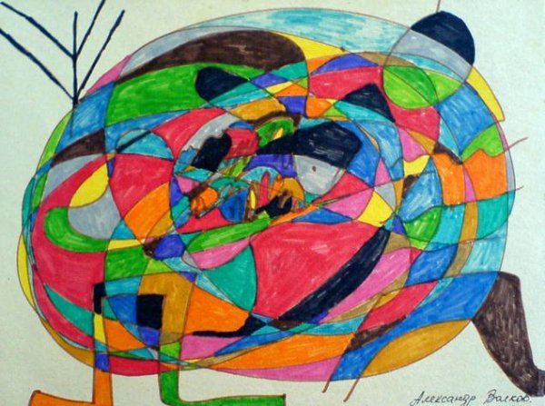 Рисунки детей аутистов