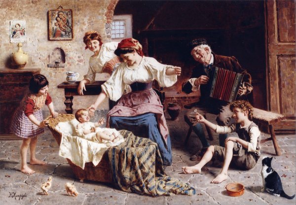 Голуби в живописи