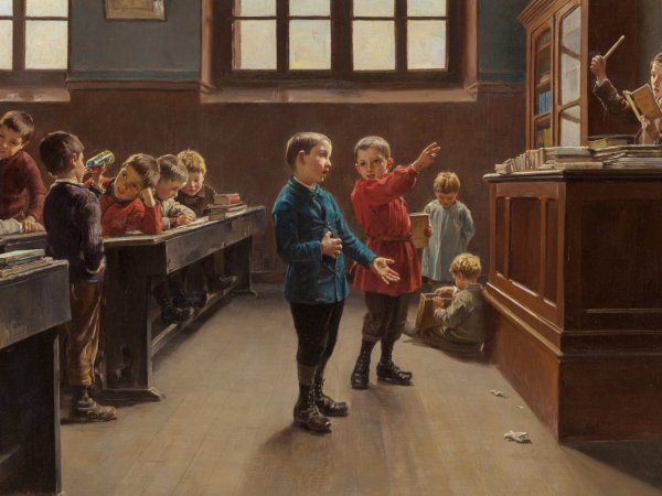 Учитель картины художников