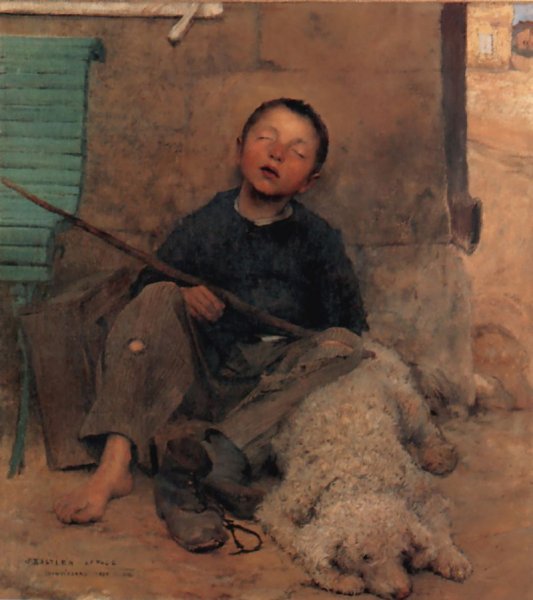 Художник Жюль Бастьен Лепаж 1848 --1884