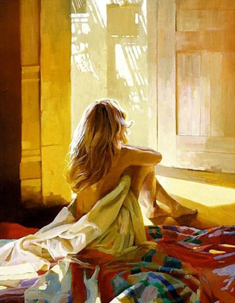 Прекрасная незнакомка от художника Zhaoming Wu