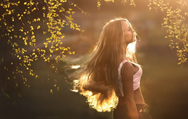 Девушка солнце