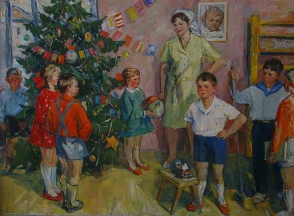 Александр Гуляев новый год 1967