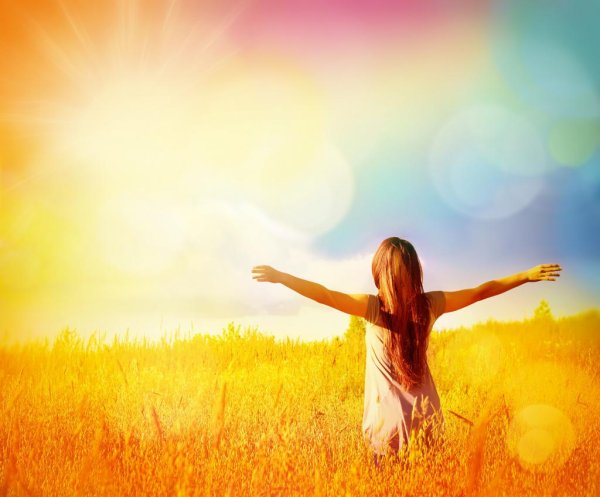 Девушка солнце