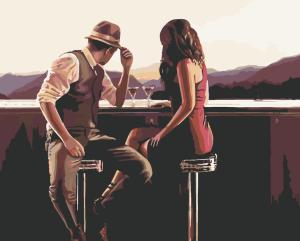 Пара в баре