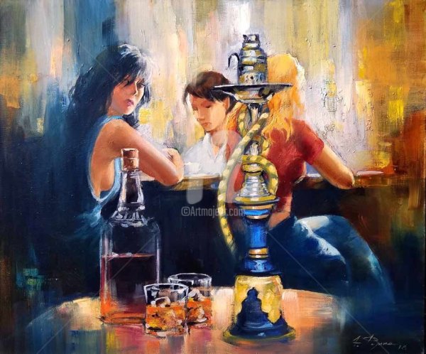 Кальян живопись