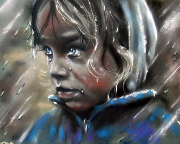 Плачущие дети живопись