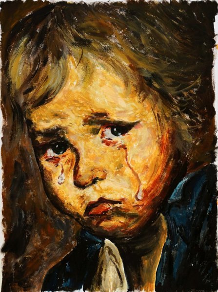 Джованни Браголин – «Плачущий мальчик» (1950-е)