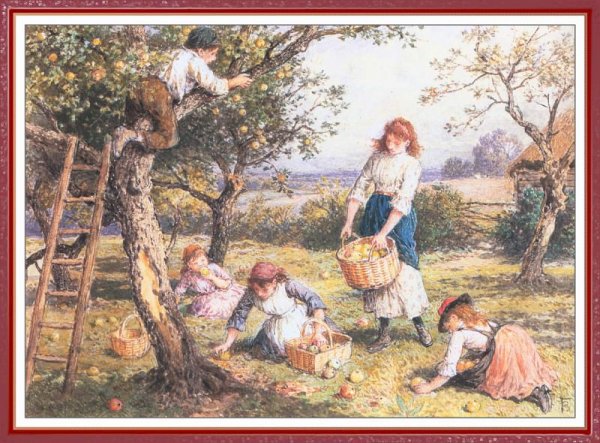 Картины художника myles Birket Foster