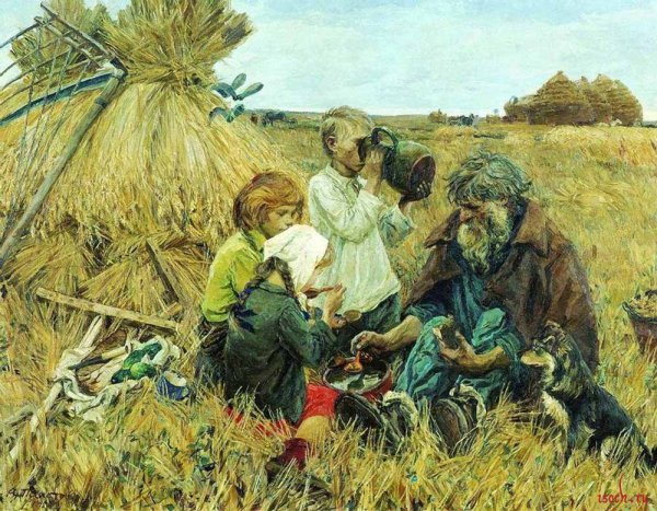 Картины Пластова Пластова жатва