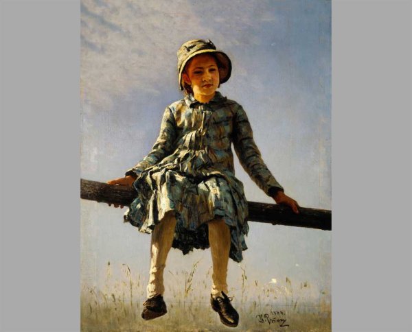 Илья Репин. Стрекоза. 1884